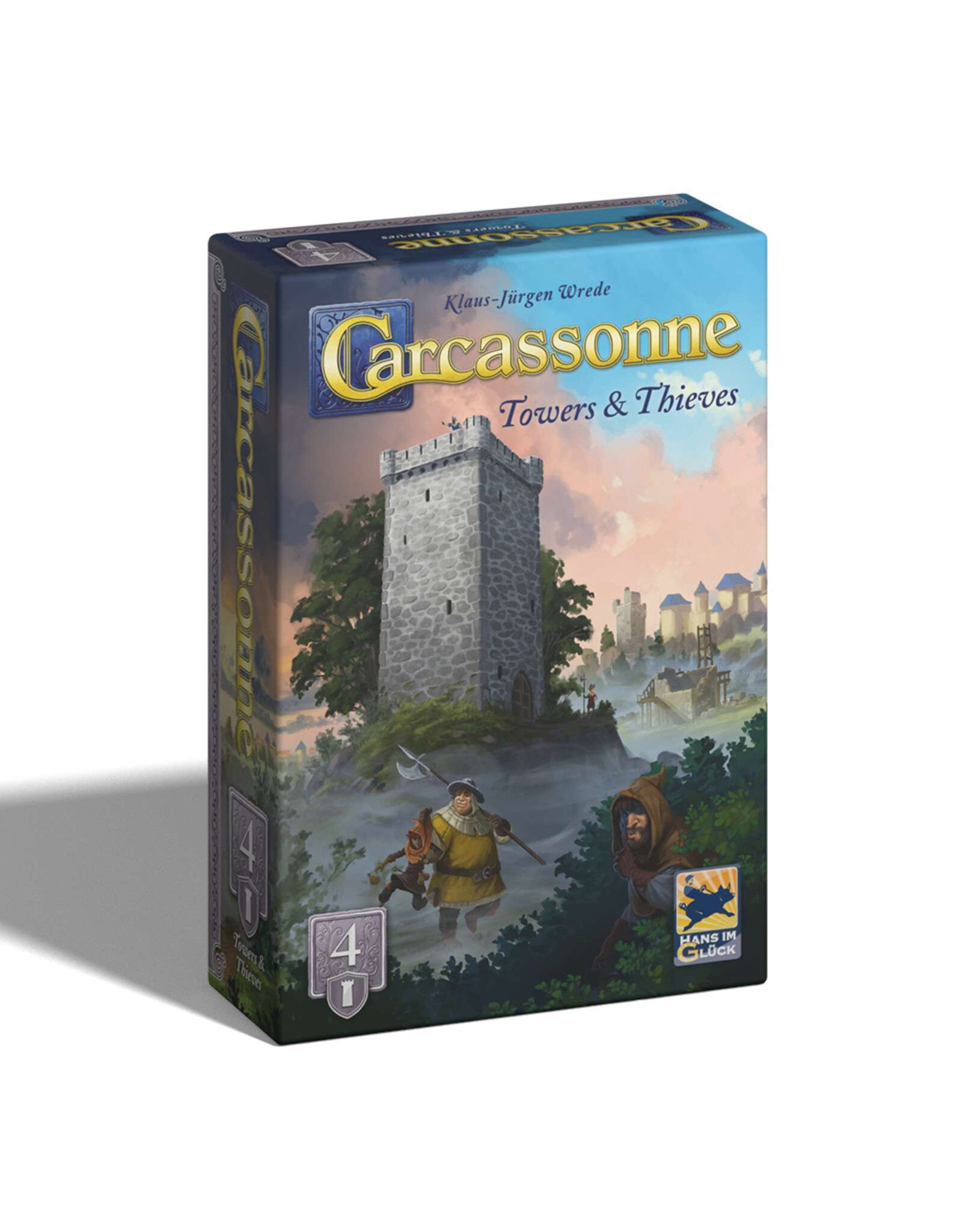 Carcassonne Exp4 (V3.1) : Towers & Thieves