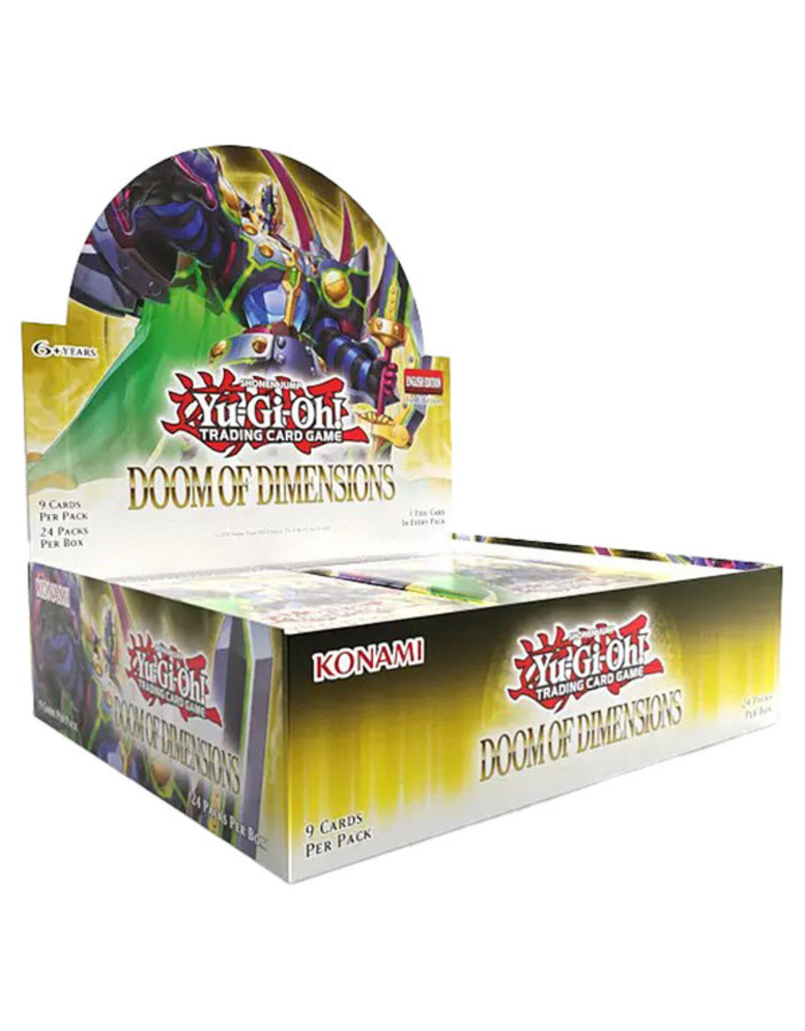 Konami Yu-Gi-Oh!: Doom of Dimensions Booster Display