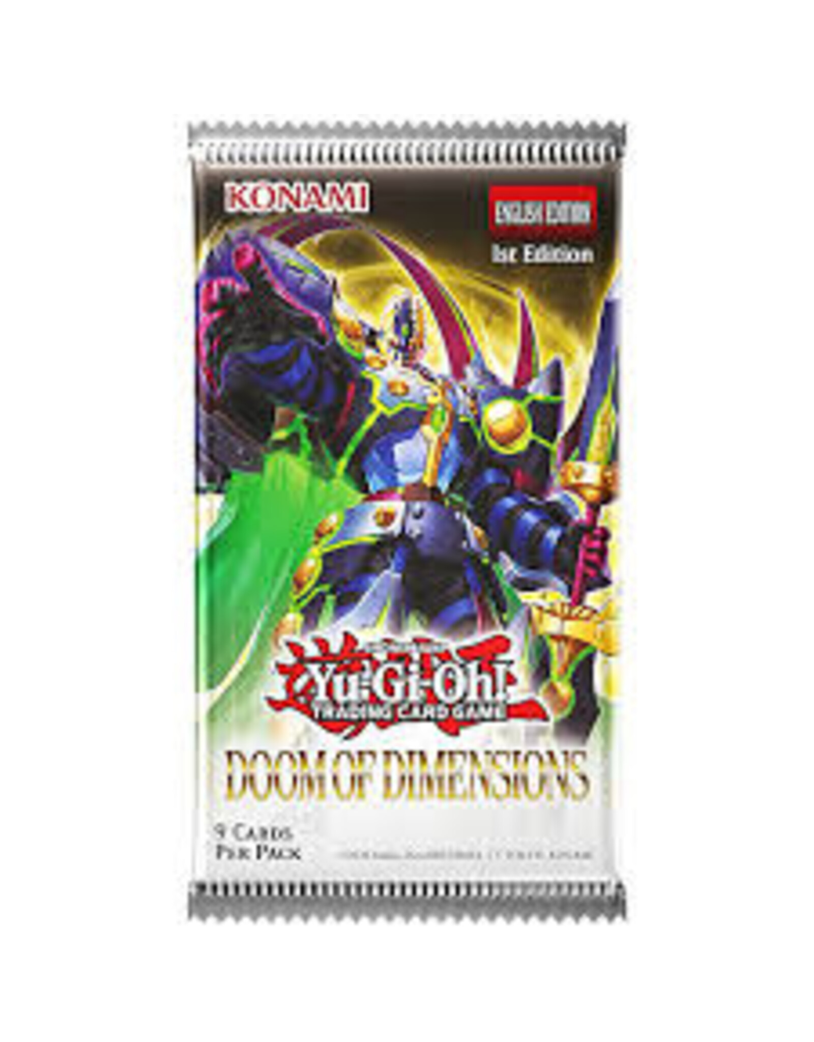 Konami Yu-Gi-Oh!: Doom of Dimensions Booster Pack