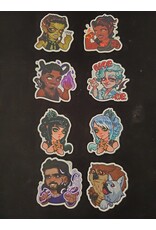 King's Plague Collective King's Plague Sticker - Baldur's Gate 3 Sticker Bundle (Set of 8)