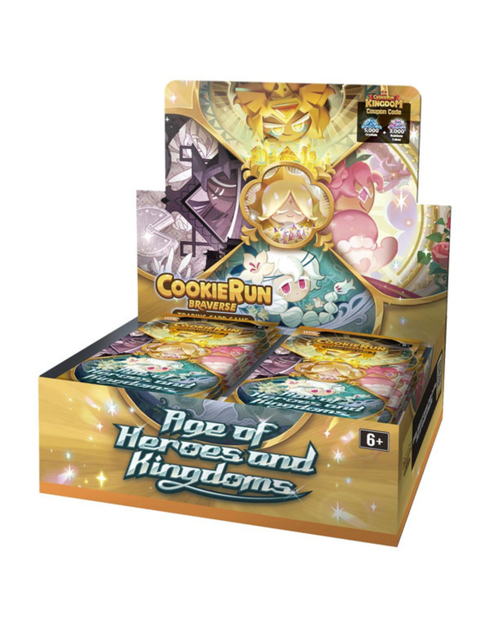 CookieRun TCG: Age of Heroes and Kingdoms Booster Display (28)