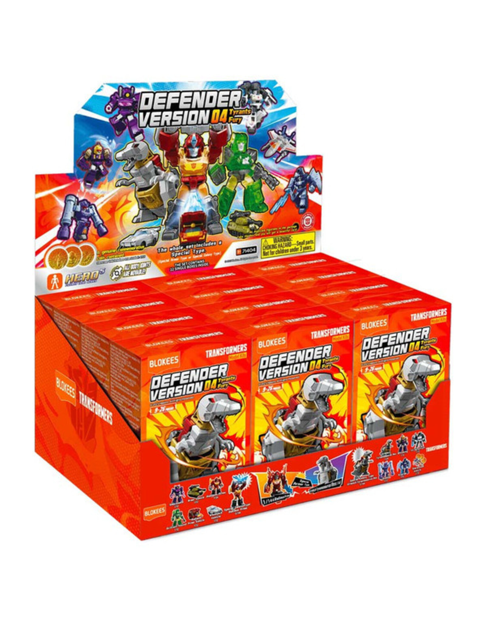 Blokees Blokees: Transformers: Defender Version 04: Tyrant's Fury PDQ (12)