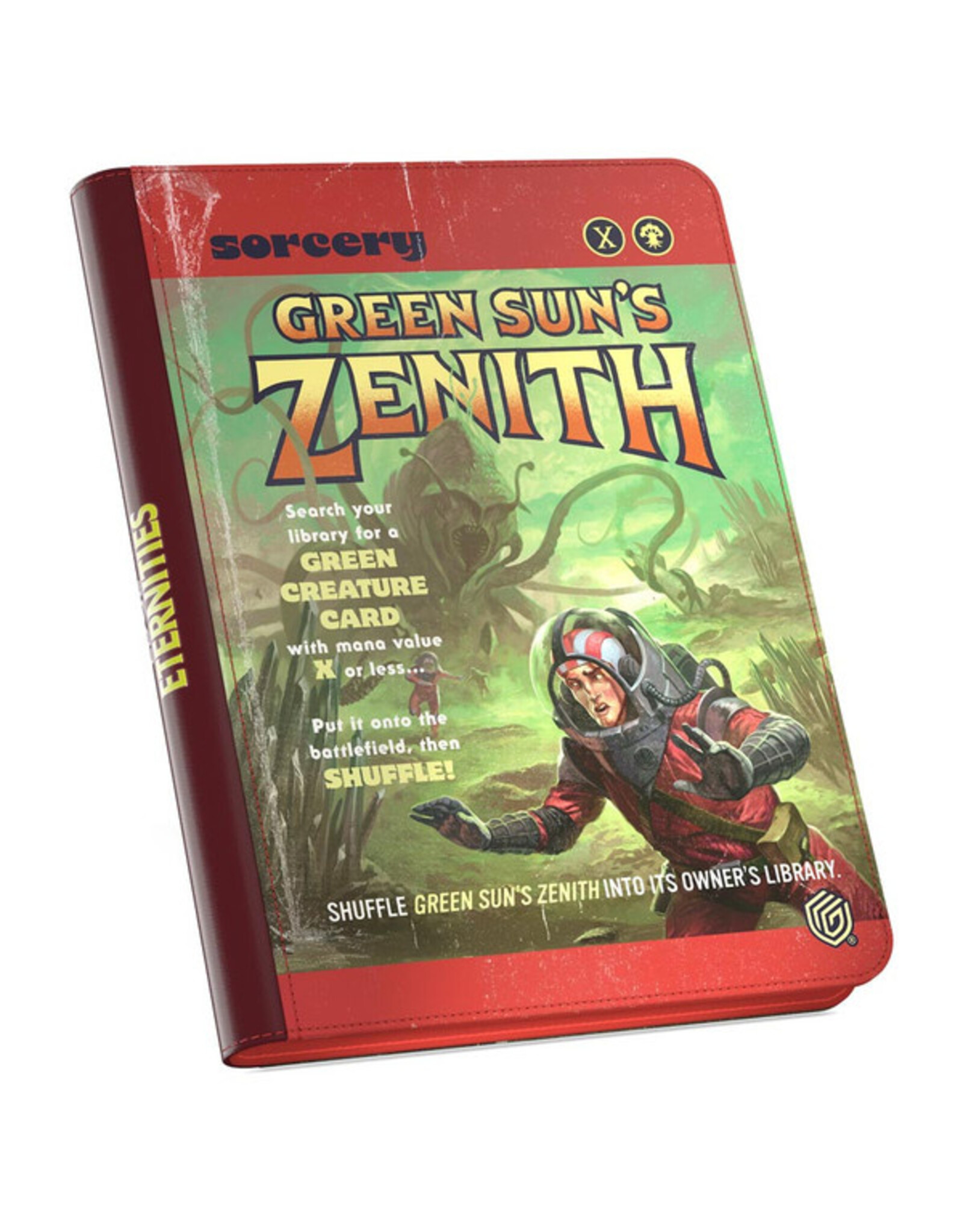 Ultimate Guard Binder: 9-Pocket: ZipFolio: Magic the Gathering: Edge of Eternities: Green Sun's Zenith
