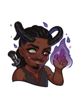 King's Plague Collective King's Plague Sticker - Wyll - Baldur's Gate 3