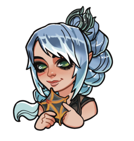 King's Plague Collective King's Plague Sticker - Shadowheart (Act 3) - Baldur's Gate 3