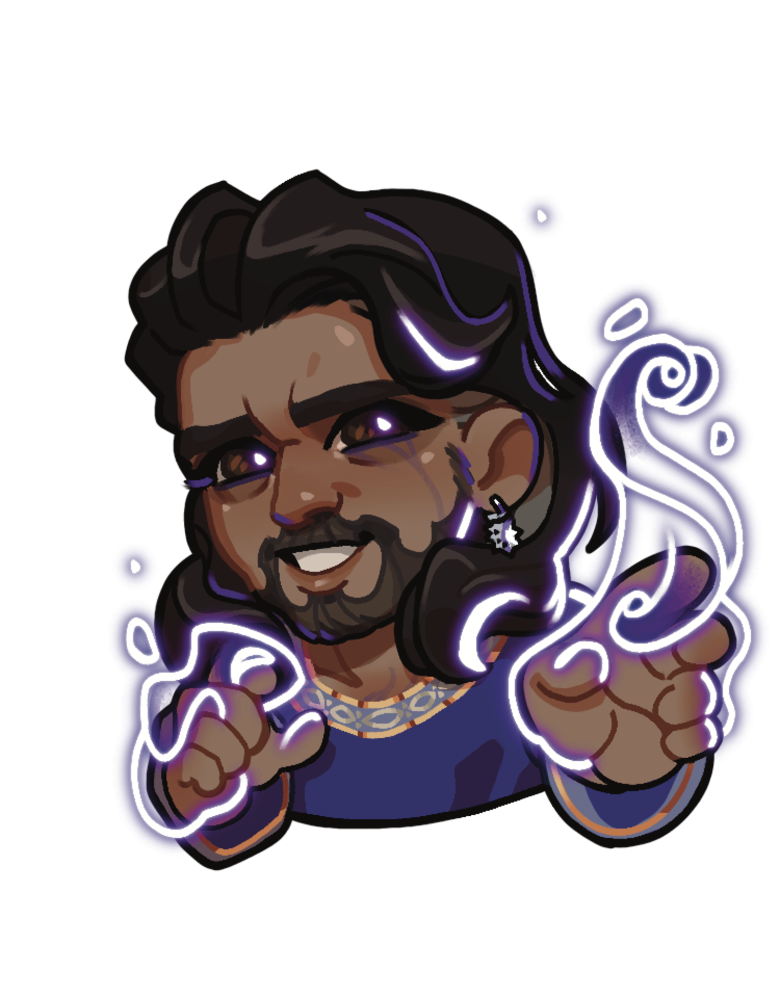 King's Plague Collective King's Plague Sticker - Gale - Baldur's Gate 3