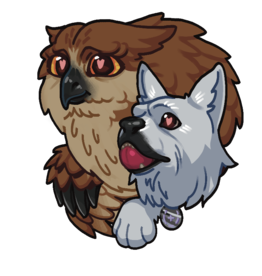 King's Plague Collective King's Plague Sticker - Scratch & Owlbear - Baldur's Gate 3