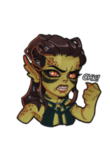 King's Plague Collective King's Plague Sticker - Lae'zel - Baldur's Gate 3