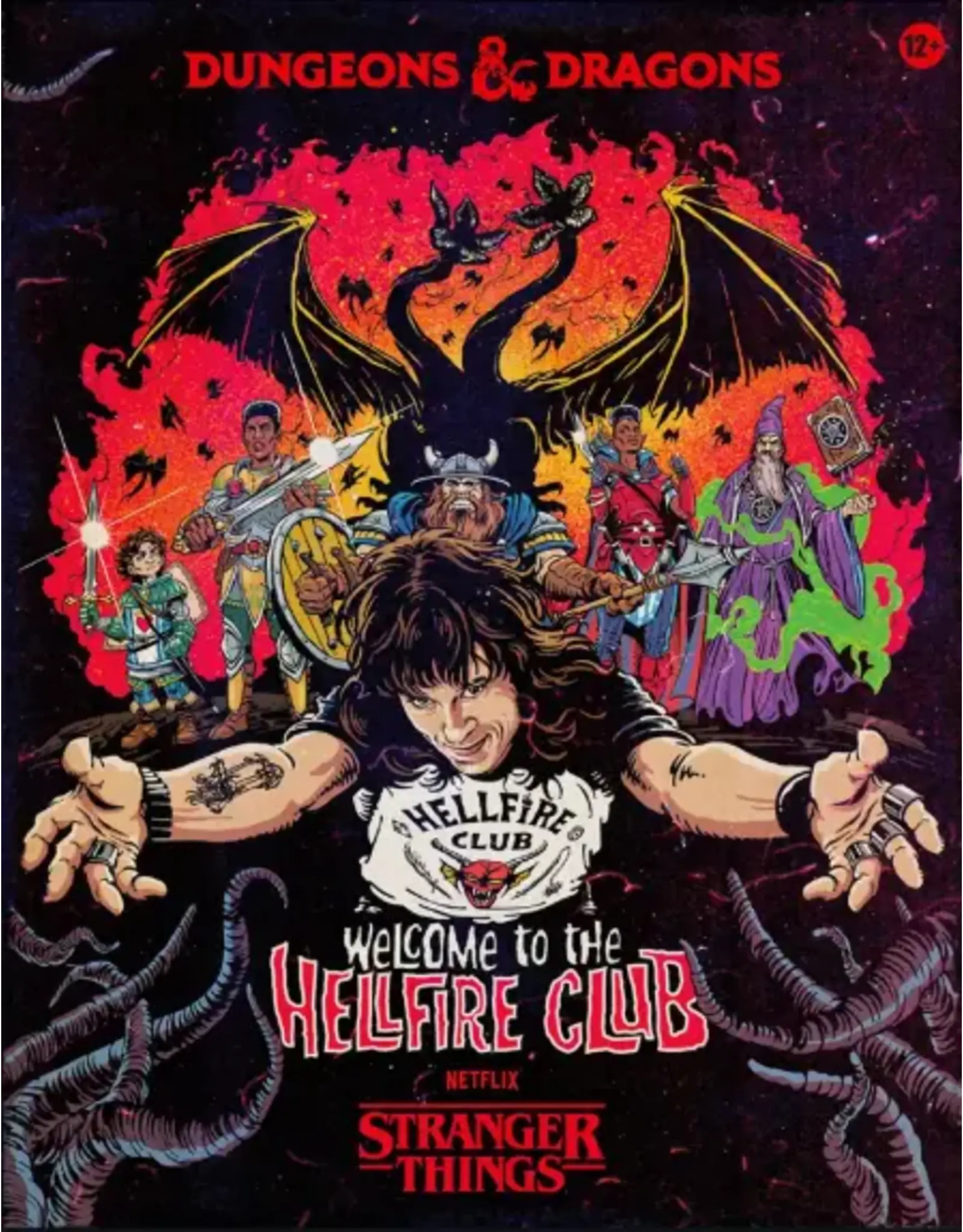 D&D D&D Stranger Things: Welcome to the Hellfire Club Board Game