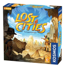 Thames & Kosmos Lost Cities Card Game with 6th Expedition