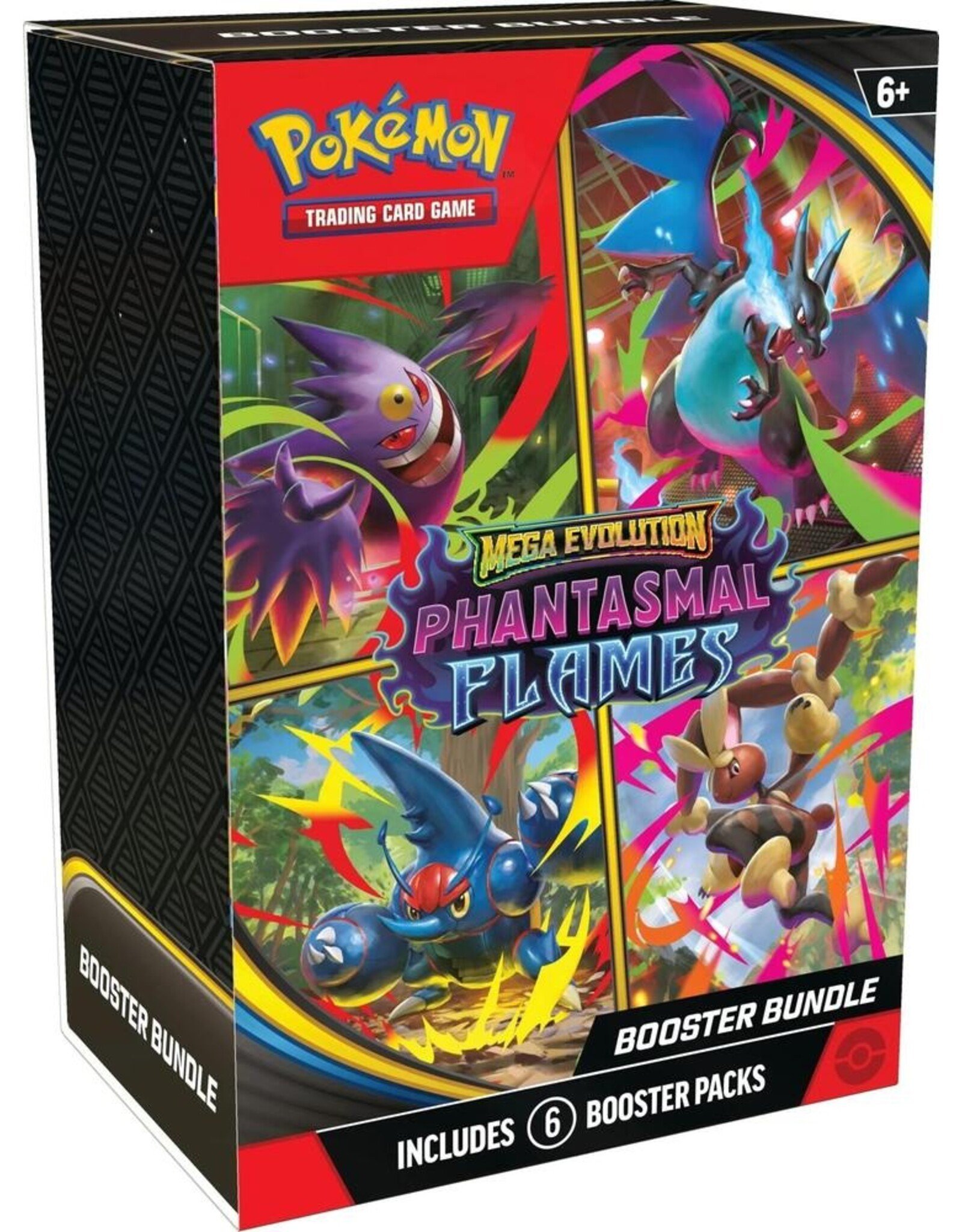 Pokemon Pokemon TCG: Mega Evolution - Phantasmal Flames Booster Bundle