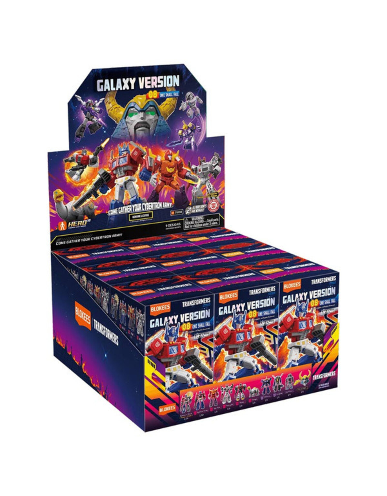 Blokees Blokees: Transformers: Galaxy Version 08: One Shall Fall