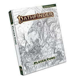Paizo Publishing Pathfinder 2E: Player Core Rulebook Sketch Cover