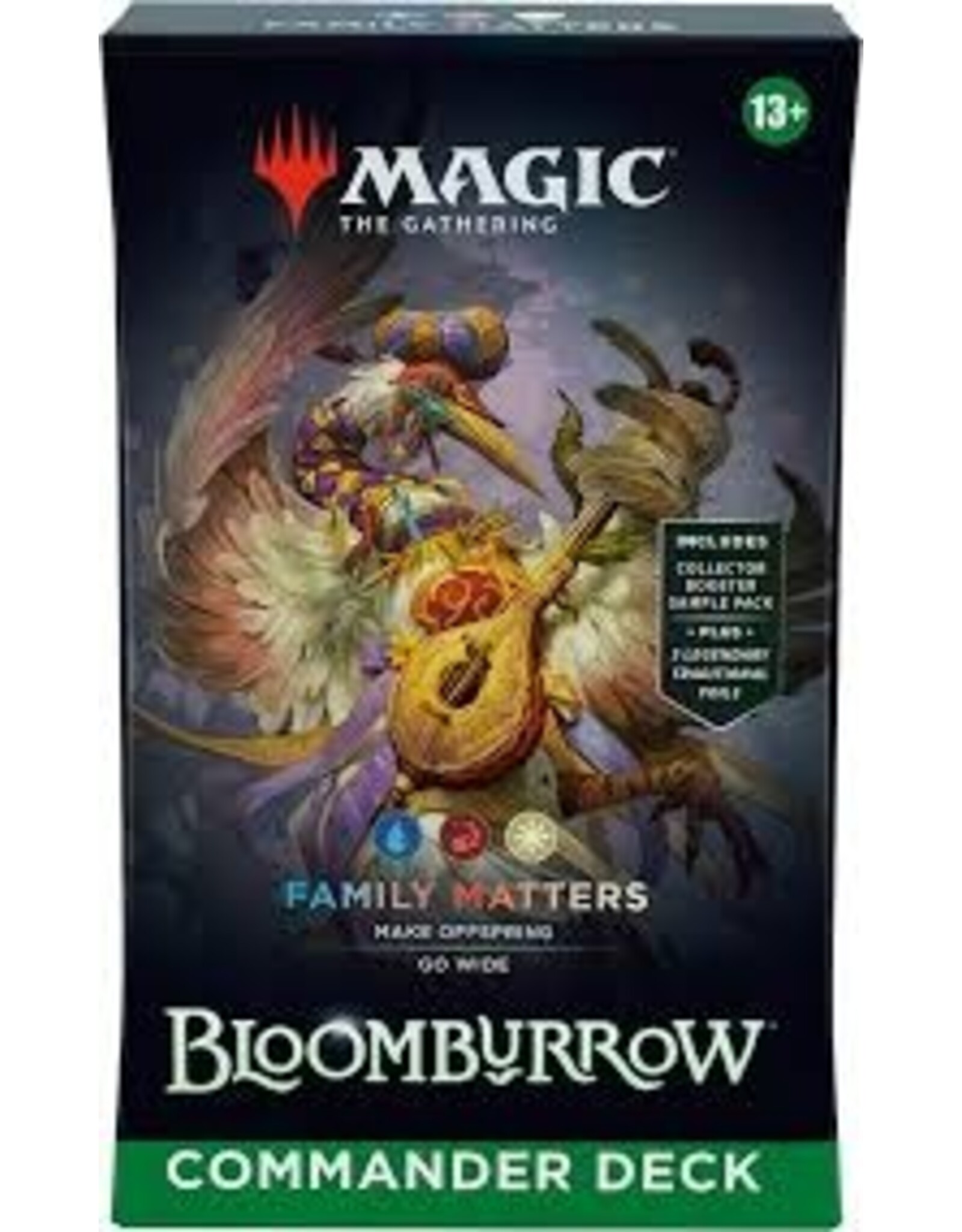 Magic Magic the Gathering CCG: Bloomburrow Commander Deck: Family Matters