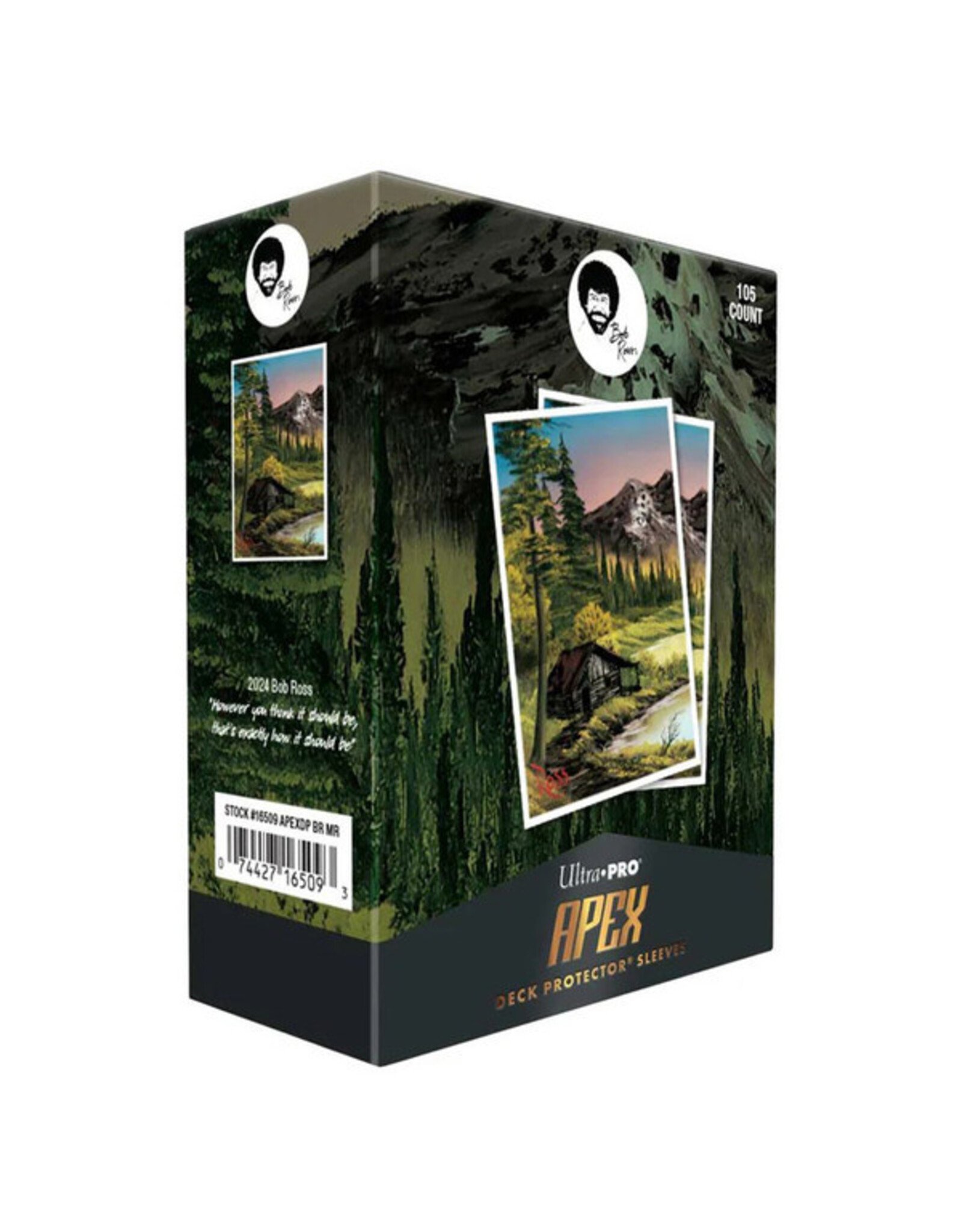 Ultra Pro Deck Protector: Apex: Bob Ross: Mountain Retreat (105)