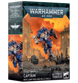 Warhammer 40K Space Marine: Captain With Jump Pack & Relic Shield