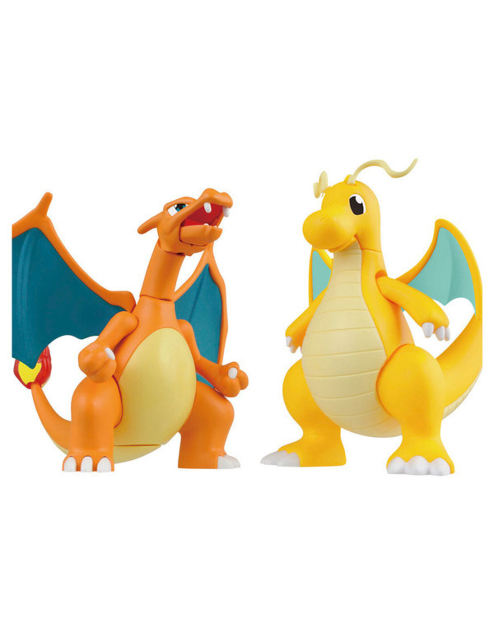 Bandai Pokepla Pokemon Model Kit: Charizard & Dragonite