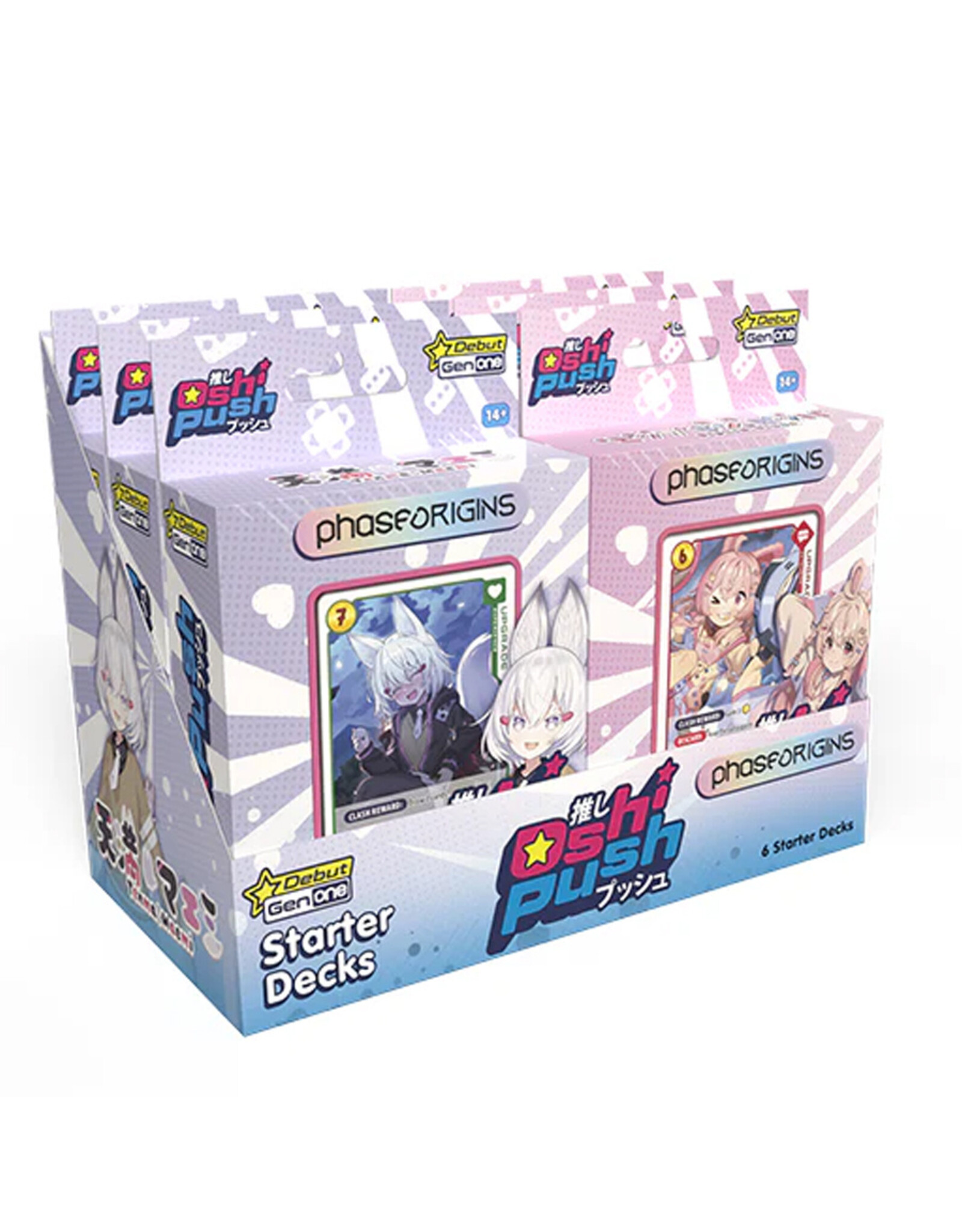 Japanime Games Oshi Push Gen One Starter Deck
