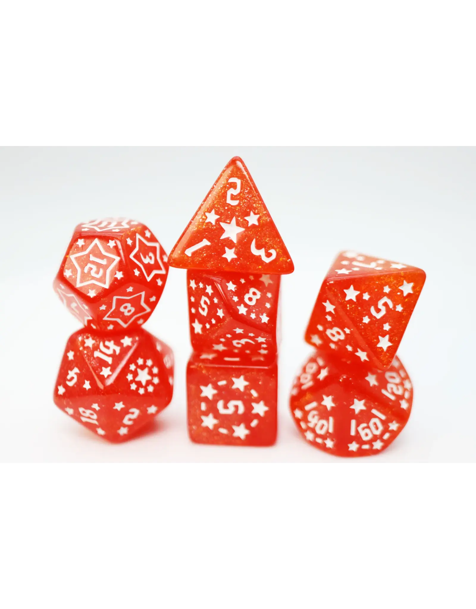 Foam Brain Shooting Stars: Nitrogen RPG Dice Set