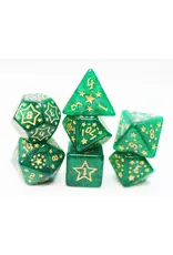 Foam Brain Shooting Stars: Manganese RPG Dice Set