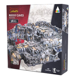 Archon Studios Dungeons & Lasers: Rocky Caves Pre-Painted