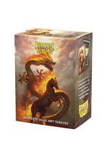 Deck Protector: Art: Dual Matte: Fire Horse (100)