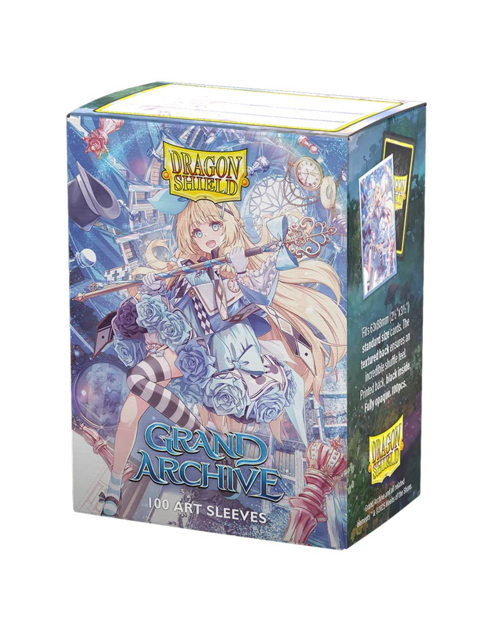 Deck Protector: Art: Dual Matte: Grand Archive: Alice, Golden Queen (100)