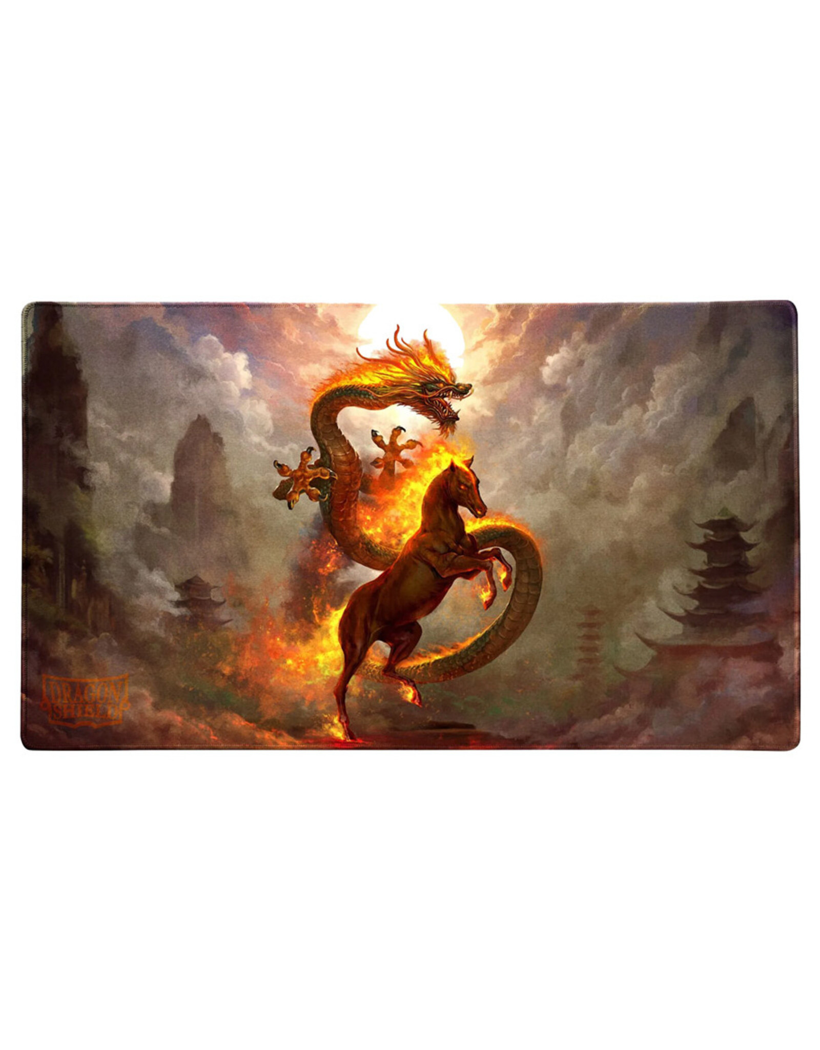 Dragon Shield Playmat + Tube: Fire Horse