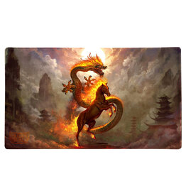 Dragon Shield Playmat + Tube: Fire Horse