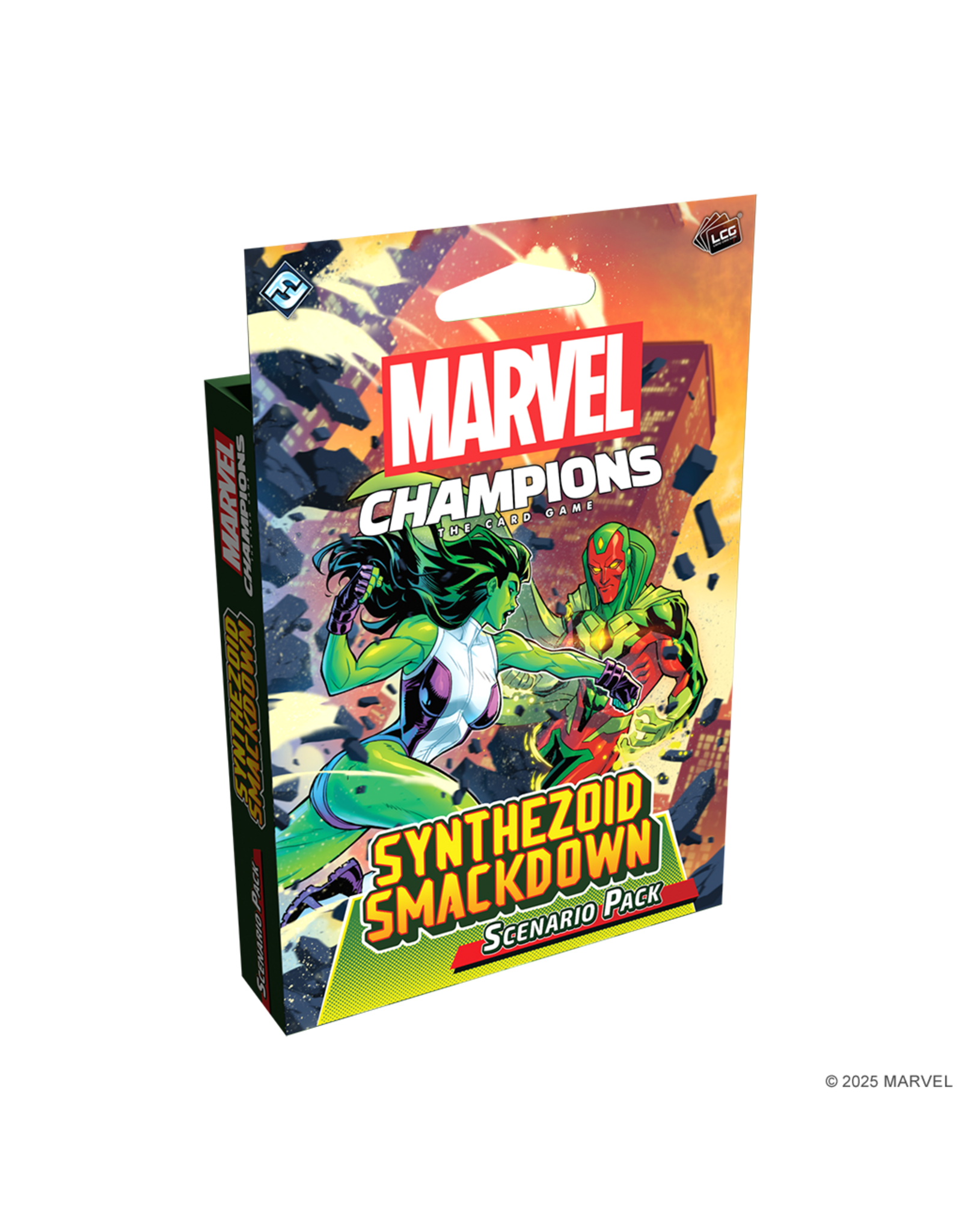 Fantasy Flight Games Marvel Champions: The Card Game -Synthezoid Smackdown Scenario Pack