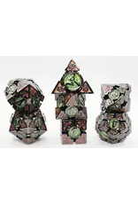 Foam Brain Oculus: Mesmerizing - Metal RPG Dice Set