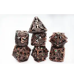Foam Brain Trees of Virtue: Tree of Justice - Hollow Metal RPG Dice Set