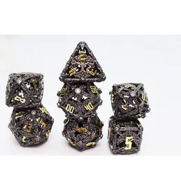 Foam Brain Trees of Virtue: Tree of Vigilance - Hollow Metal RPG Dice Set