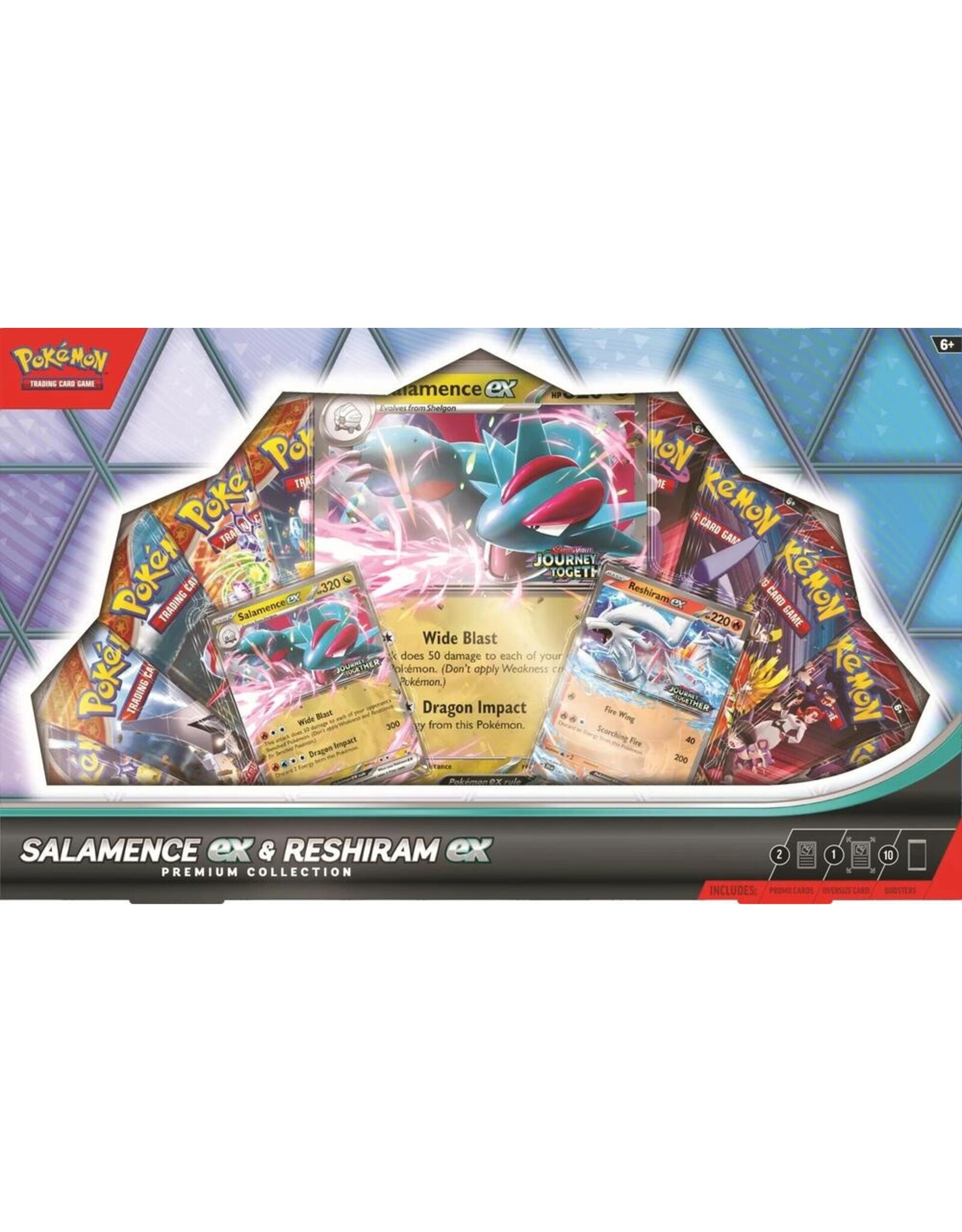 Pokemon Pokemon TCG: Salamence ex / Reshiram ex Premium Collection