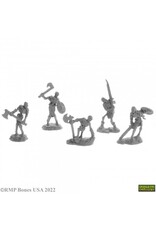 Reaper Reaper Bones Black: Bog Skeletons (5)