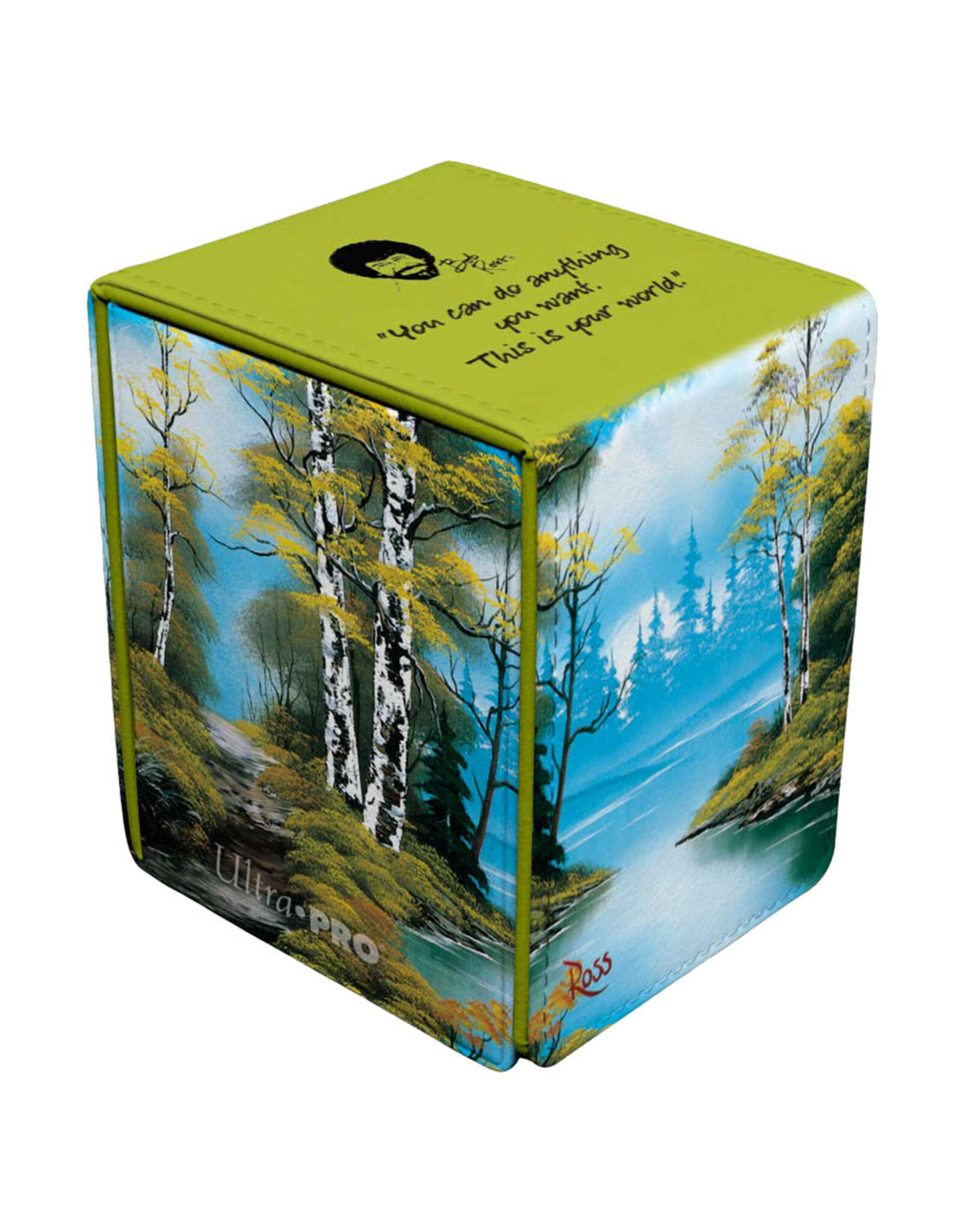 Ultra Pro DB: Alcove Flip: Bob Ross: Lake Path