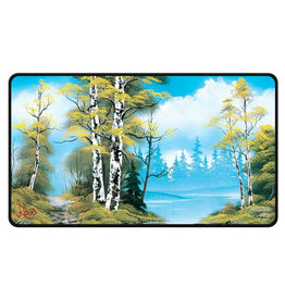 Ultra Pro Playmat: Stitched Edge: Bob Ross: Lakeside Path