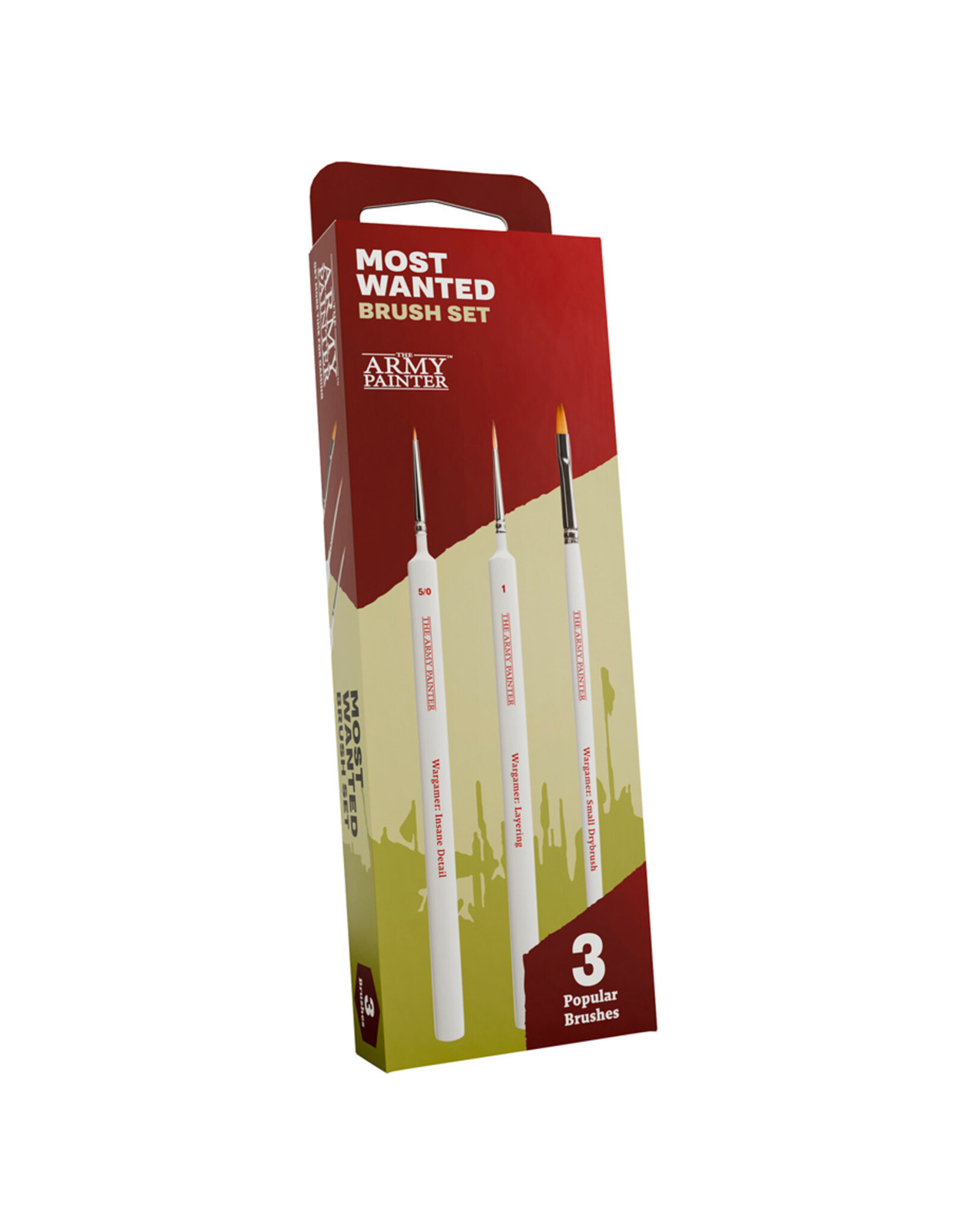 Army Painter Wargamer: Most Wanted Brush Set 2025