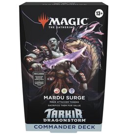 Magic MTG CCG: Tarkir Dragonstorm: Mardu Surge Commander Deck