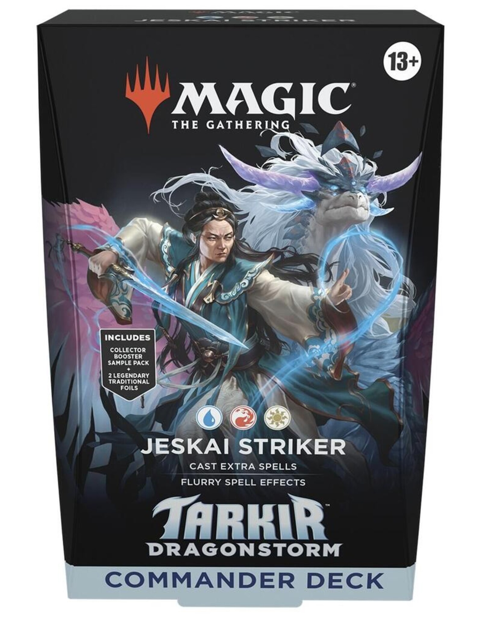 Magic MTG CCG: Tarkir Dragonstorm: Jeskai Striker Commander Deck