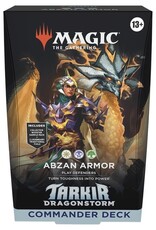 Magic MTG CCG: Tarkir Dragonstorm: Abzan Armor Commander Deck Magic MTG CCG: Tarkir Dragonstorm: Abzan Armor Commander Deck