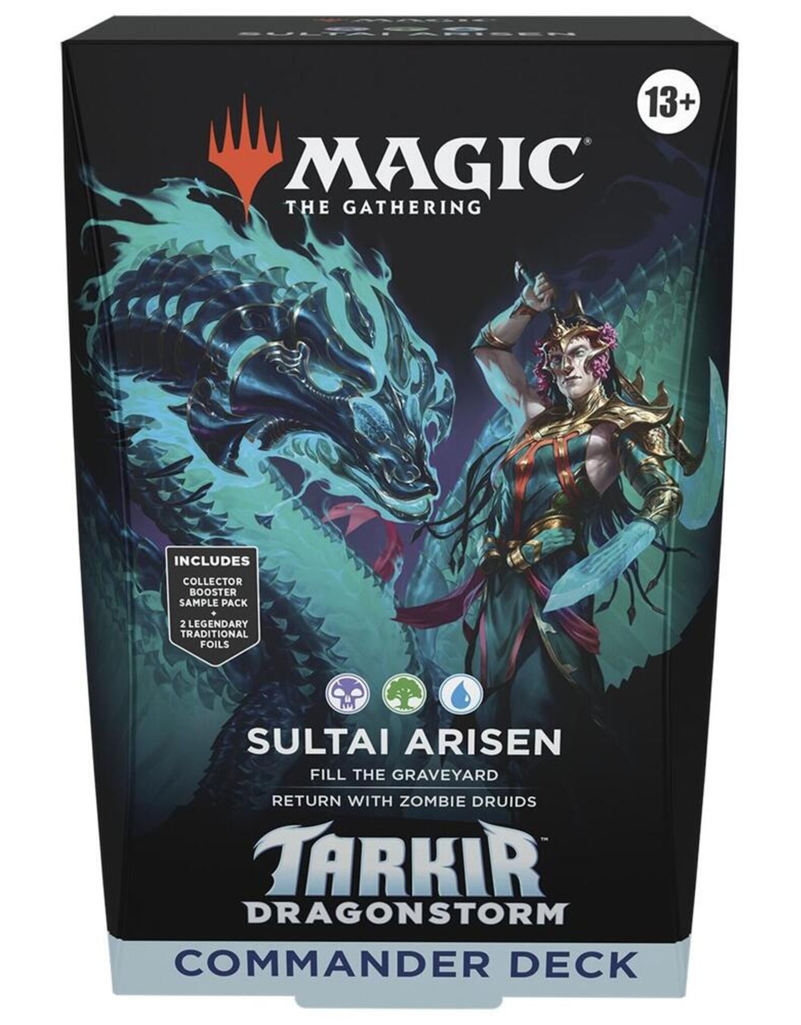 Magic MTG CCG: Tarkir Dragonstorm: Sultai Arisen Commander Deck