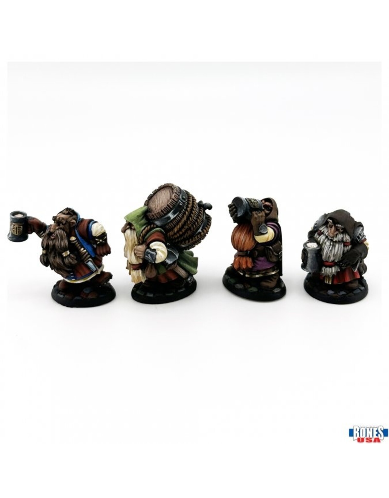 Reaper Legends: Townsfolk: Dwarven Brewmeister & Patrons