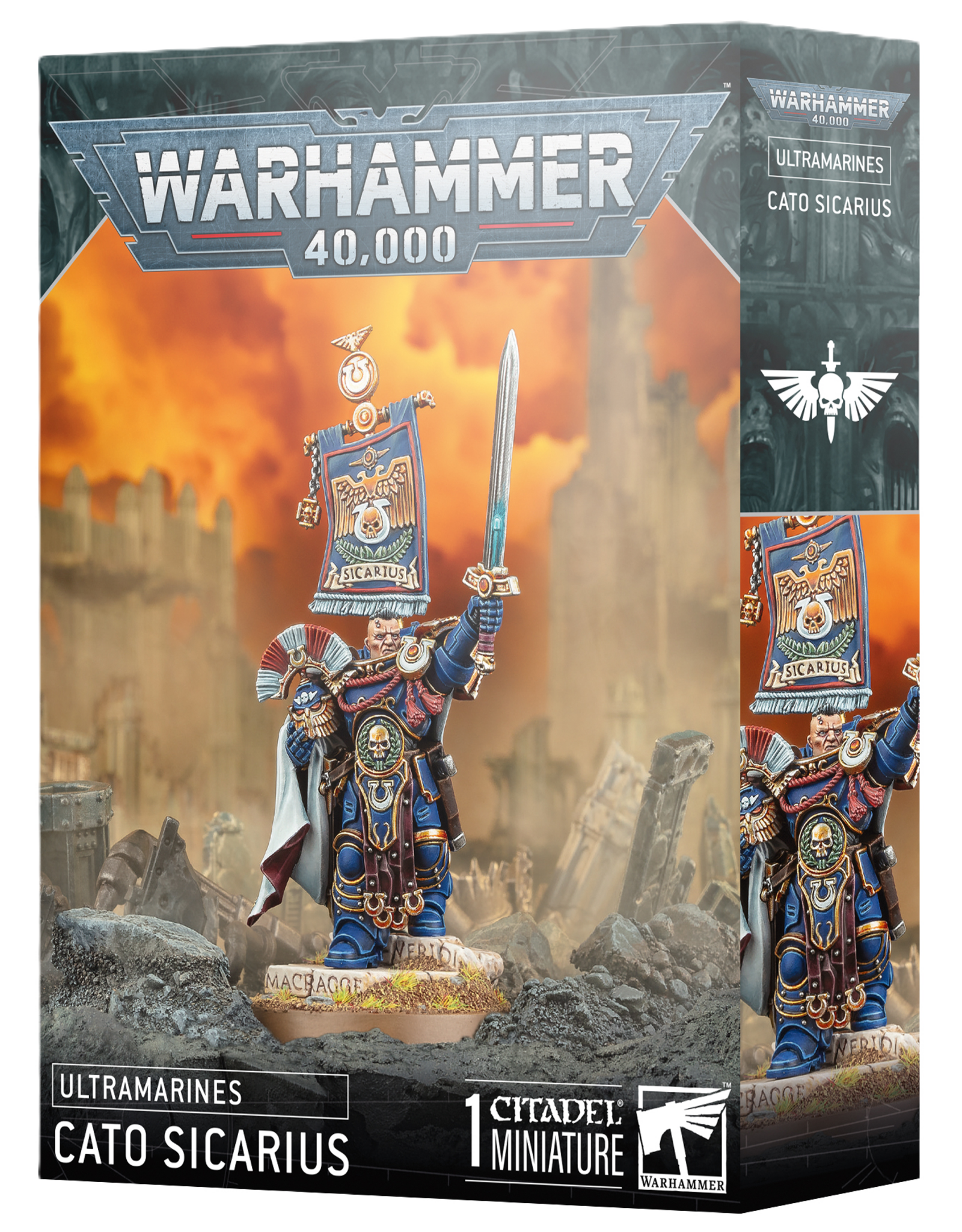 Warhammer 40K Ultramarines: Cato Sicarius