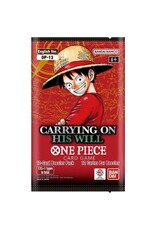 Bandai One Piece TCG: Carrying On His Will  Booster Pack