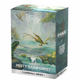 Deck Protector: Art: Dual Matte: Misty Rainforest (100)