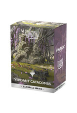 Deck Protector: Art: Dual Matte: Magic the Gathering: Landfall Series: Verdant Catacomb (100)