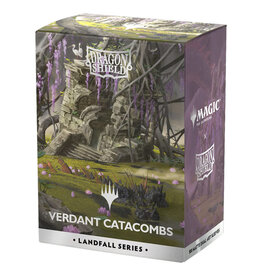 Deck Protector: Art: Dual Matte: Magic the Gathering: Landfall Series: Verdant Catacomb (100)