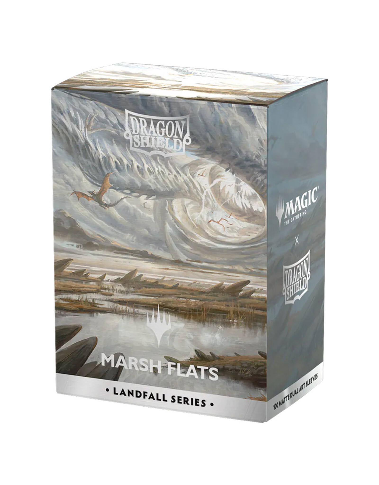 Deck Protector: Art: Dual Matte: Marsh Flats (100)