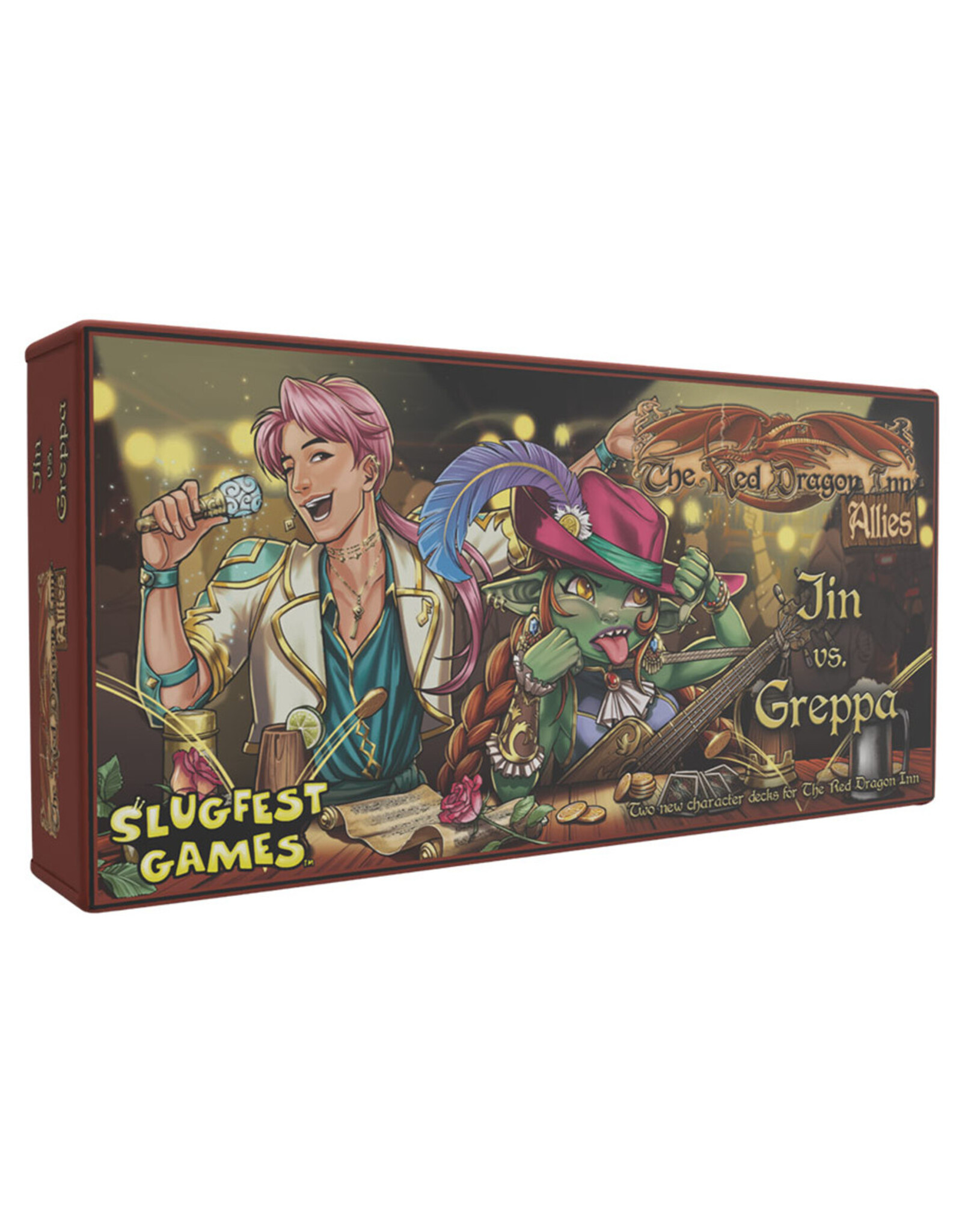 Slugfest Games The Red Dragon Inn: Allies: Jin v Greppa